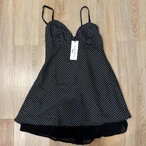 Khy kenley satin mini dress